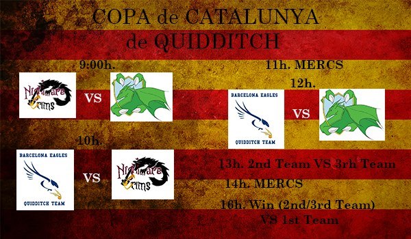 Cartell I Copa de Catalunya de Quidditch